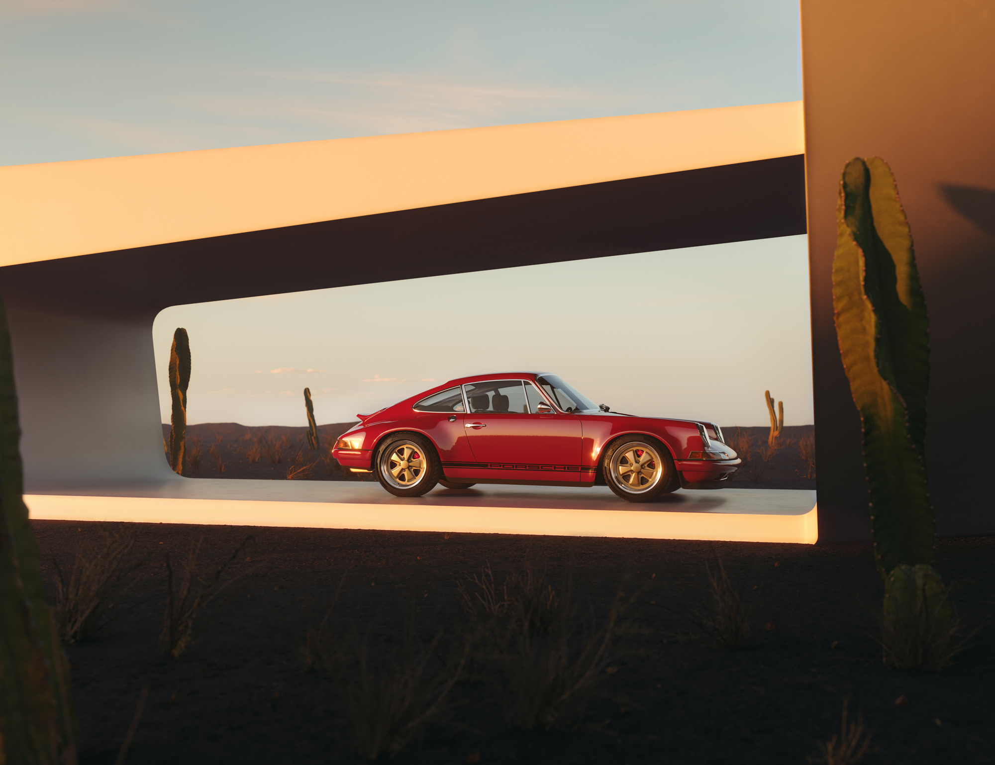 Porsche 911 Singer – FULL CGI Car & Environment