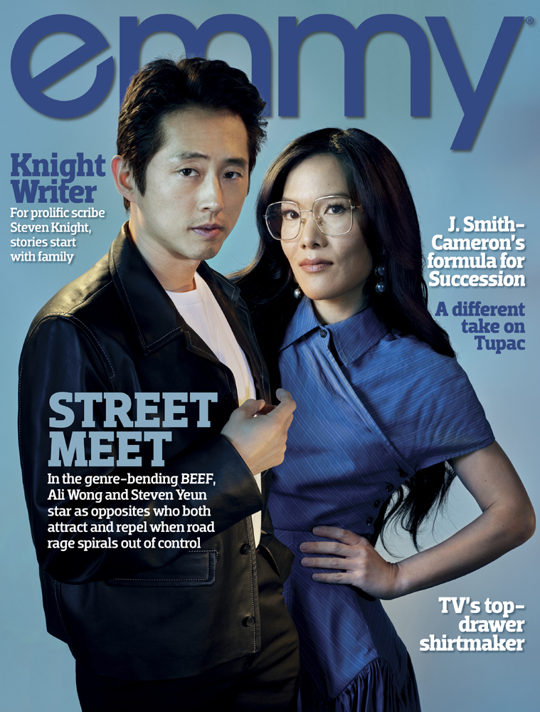 Steven Yeun & Ali Wong for Emmy